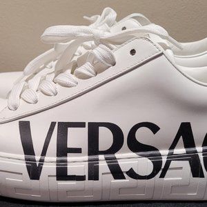 Versace Greca Logo Low Top Sneaker (Women) Size 39